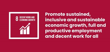 UN 8 - Decent Work Economic Growth