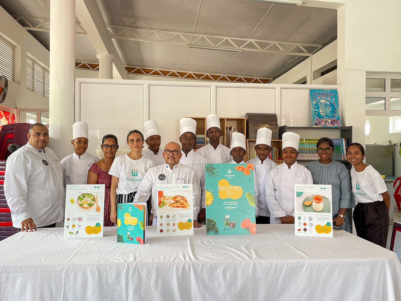 FoodWise Team, Rogers Hospitality and Chef Patrick Vitry